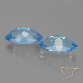 Shop natural 8.44ct スイスブルー トパーズ gems, マーキーズ, from ブラジル at GemSelect. In stock, global shipping!