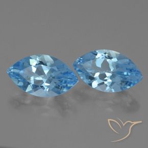 Shop natural 8.20ct スイスブルー トパーズ gems, マーキーズ, from ブラジル at GemSelect. In stock, global shipping!