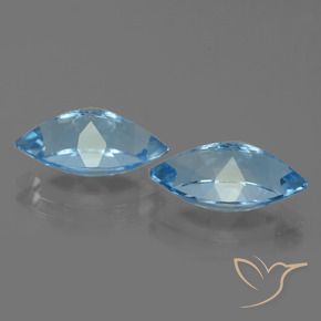 Shop natural 8.46ct スイスブルー トパーズ gems, マーキーズ, from ブラジル at GemSelect. In stock, global shipping!