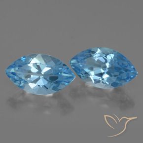 Shop natural 8.42ct スイスブルー トパーズ gems, マーキーズ, from ブラジル at GemSelect. In stock, global shipping!