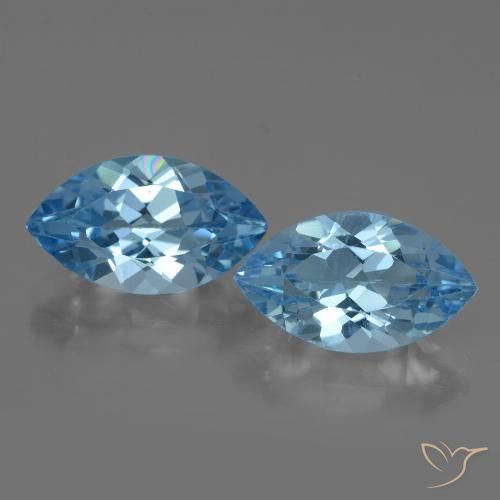 Shop natural 8.12ct スイスブルー トパーズ gems, マーキーズ, from ブラジル at GemSelect. In stock, global shipping!