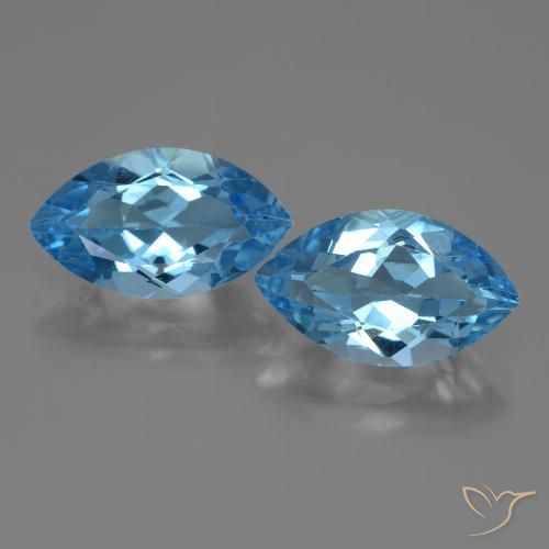Shop natural 8.11ct スイスブルー トパーズ gems, マーキーズ, from ブラジル at GemSelect. In stock, global shipping!