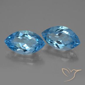 Shop natural 8.11ct スイスブルー トパーズ gems, マーキーズ, from ブラジル at GemSelect. In stock, global shipping!