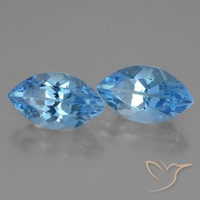 Shop natural 8.84ct スイスブルー トパーズ gems, マーキーズ, from ブラジル at GemSelect. In stock, global shipping!