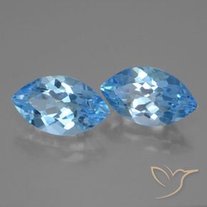 Shop natural 8.20ct スカイブルー トパーズ gems, マーキーズ, from ブラジル at GemSelect. In stock, global shipping!