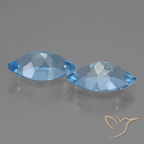 Shop natural 8.20ct スカイブルー トパーズ gems, マーキーズ, from ブラジル at GemSelect. In stock, global shipping!