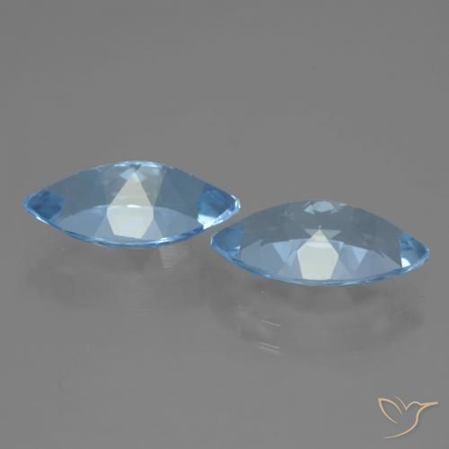 Shop natural 7.73ct スイスブルー トパーズ gems, マーキーズ, from ブラジル at GemSelect. In stock, global shipping!