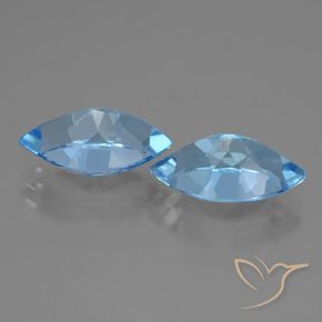 Shop natural 8.58ct スイスブルー トパーズ gems, マーキーズ, from ブラジル at GemSelect. In stock, global shipping!