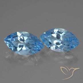 Shop natural 7.93ct スイスブルー トパーズ gems, マーキーズ, from ブラジル at GemSelect. In stock, global shipping!