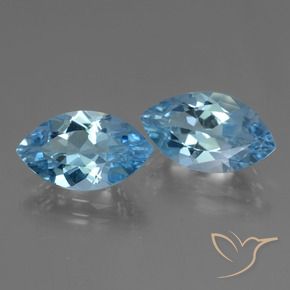 Shop natural 8.27ct スイスブルー トパーズ gems, マーキーズ, from ブラジル at GemSelect. In stock, global shipping!