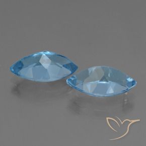 Shop natural 8.49ct スイスブルー トパーズ gems, マーキーズ, from ブラジル at GemSelect. In stock, global shipping!