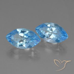 Shop natural 8.45ct スイスブルー トパーズ gems, マーキーズ, from ブラジル at GemSelect. In stock, global shipping!