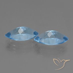 Shop natural 7.93ct スイスブルー トパーズ gems, マーキーズ, from ブラジル at GemSelect. In stock, global shipping!
