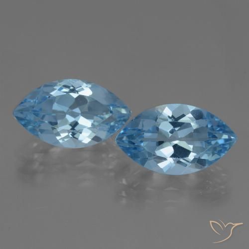 Shop natural 8.22ct スイスブルー トパーズ gems, マーキーズ, from ブラジル at GemSelect. In stock, global shipping!