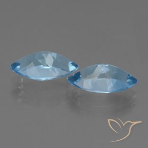 Shop natural 8.22ct スイスブルー トパーズ gems, マーキーズ, from ブラジル at GemSelect. In stock, global shipping!