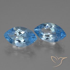 Shop natural 8.53ct スイスブルー トパーズ gems, マーキーズ, from ブラジル at GemSelect. In stock, global shipping!
