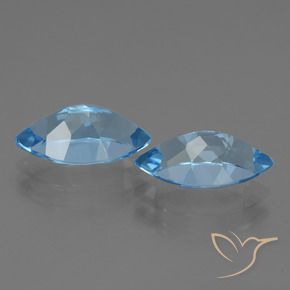 Shop natural 8.53ct スイスブルー トパーズ gems, マーキーズ, from ブラジル at GemSelect. In stock, global shipping!