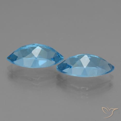 Shop natural 8.16ct スイスブルー トパーズ gems, マーキーズ, from ブラジル at GemSelect. In stock, global shipping!