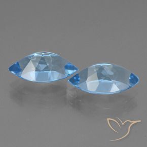 Shop natural 8.74ct スイスブルー トパーズ gems, マーキーズ, from ブラジル at GemSelect. In stock, global shipping!