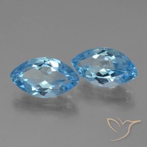 Shop natural 7.91ct スカイブルー トパーズ gems, マーキーズ, from ブラジル at GemSelect. In stock, global shipping!