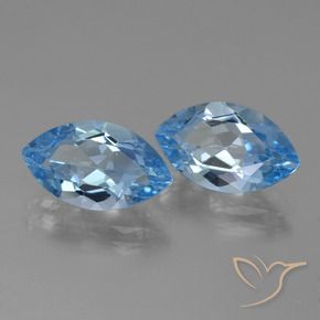 Shop natural 8.37ct スカイブルー トパーズ gems, マーキーズ, from ブラジル at GemSelect. In stock, global shipping!