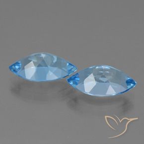 Shop natural 8.55ct スイスブルー トパーズ gems, マーキーズ, from ブラジル at GemSelect. In stock, global shipping!