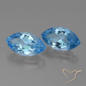 Shop natural 8.71ct スイスブルー トパーズ gems, マーキーズ, from ブラジル at GemSelect. In stock, global shipping!
