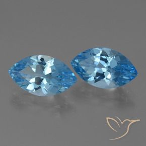 Shop natural 8.14ct スイスブルー トパーズ gems, マーキーズ, from ブラジル at GemSelect. In stock, global shipping!