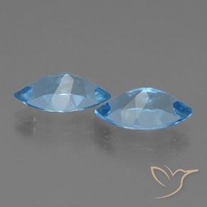 Shop natural 8.14ct スイスブルー トパーズ gems, マーキーズ, from ブラジル at GemSelect. In stock, global shipping!
