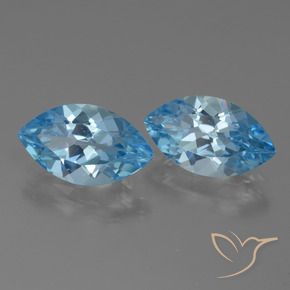 Shop natural 8.11ct スカイブルー トパーズ gems, マーキーズ, from ブラジル at GemSelect. In stock, global shipping!