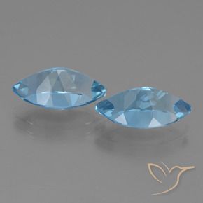 Shop natural 8.67ct スカイブルー トパーズ gems, マーキーズ, from ブラジル at GemSelect. In stock, global shipping!