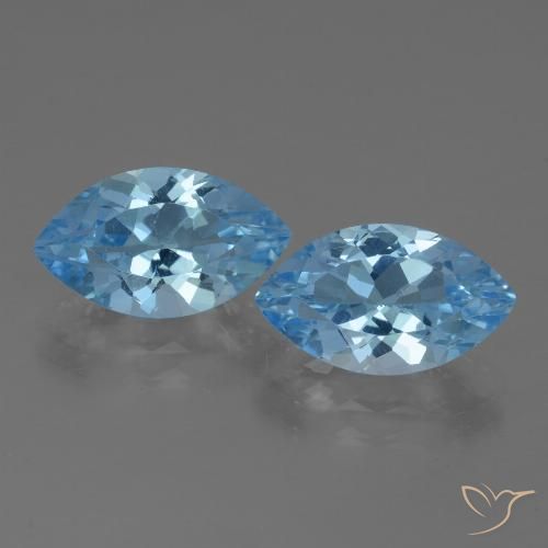 Shop natural 8.06ct スイスブルー トパーズ gems, マーキーズ, from ブラジル at GemSelect. In stock, global shipping!