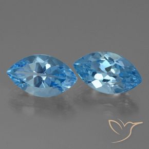 Shop natural 8.68ct スイスブルー トパーズ gems, マーキーズ, from ブラジル at GemSelect. In stock, global shipping!