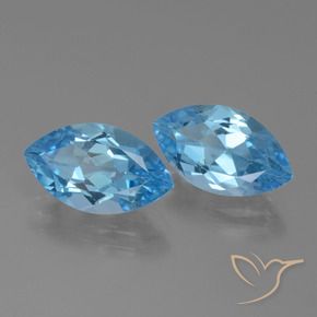 Shop natural 8.32ct スイスブルー トパーズ gems, マーキーズ, from ブラジル at GemSelect. In stock, global shipping!