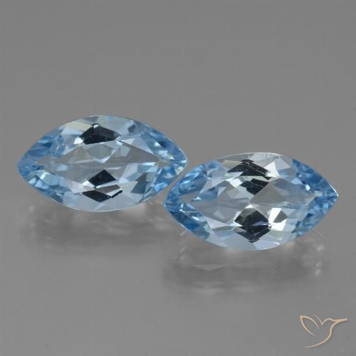 Shop natural 7.94ct スイスブルー トパーズ gems, マーキーズ, from ブラジル at GemSelect. In stock, global shipping!