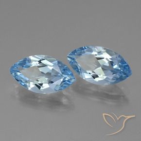 Shop natural 7.94ct スイスブルー トパーズ gems, マーキーズ, from ブラジル at GemSelect. In stock, global shipping!
