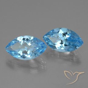 Shop natural 8.11ct スイスブルー トパーズ gems, マーキーズ, from ブラジル at GemSelect. In stock, global shipping!