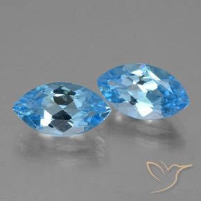 Shop natural 8.28ct スイスブルー トパーズ gems, マーキーズ, from ブラジル at GemSelect. In stock, global shipping!