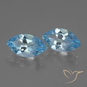 Shop natural 7.54ct スカイブルー トパーズ gems, マーキーズ, from ブラジル at GemSelect. In stock, global shipping!