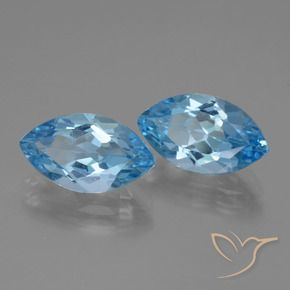 Shop natural 8.25ct スイスブルー トパーズ gems, マーキーズ, from ブラジル at GemSelect. In stock, global shipping!