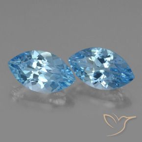 Shop natural 8.42ct スイスブルー トパーズ gems, マーキーズ, from ブラジル at GemSelect. In stock, global shipping!