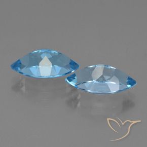 Shop natural 8.23ct スイスブルー トパーズ gems, マーキーズ, from ブラジル at GemSelect. In stock, global shipping!