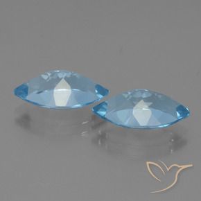 Shop natural 7.83ct スカイブルー トパーズ gems, マーキーズ, from ブラジル at GemSelect. In stock, global shipping!