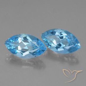 Shop natural 8.36ct スイスブルー トパーズ gems, マーキーズ, from ブラジル at GemSelect. In stock, global shipping!
