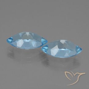 Shop natural 8.63ct スイスブルー トパーズ gems, マーキーズ, from ブラジル at GemSelect. In stock, global shipping!