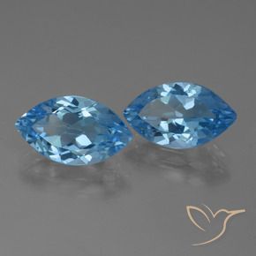 Shop natural 7.40ct スイスブルー トパーズ gems, マーキーズ, from ブラジル at GemSelect. In stock, global shipping!