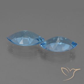 Shop natural 7.40ct スイスブルー トパーズ gems, マーキーズ, from ブラジル at GemSelect. In stock, global shipping!