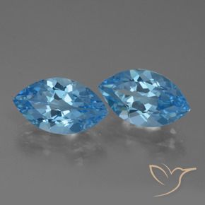 Shop natural 8.33ct スイスブルー トパーズ gems, マーキーズ, from ブラジル at GemSelect. In stock, global shipping!