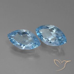 Shop natural 7.79ct スカイブルー トパーズ gems, マーキーズ, from ブラジル at GemSelect. In stock, global shipping!