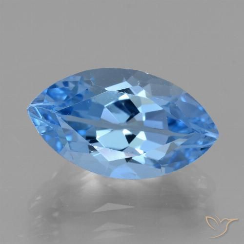 4.71ct 天然 スイスブルー トパーズ, マーキーズ, VVS